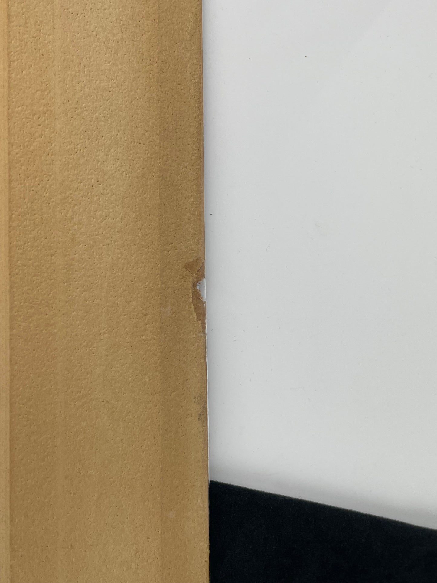 Antique Folk Art Pastel Painting of a Cottage by a Mountain Lake