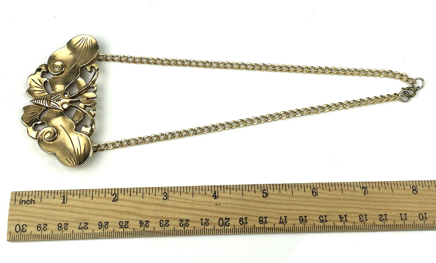 Smithsonian Institute Alva Museum Replica Butterfly Necklace