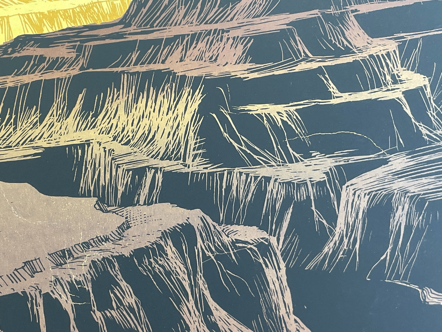 Elton Bennett Original Serigraph “The Valley of Time” Grand Canyon Scene