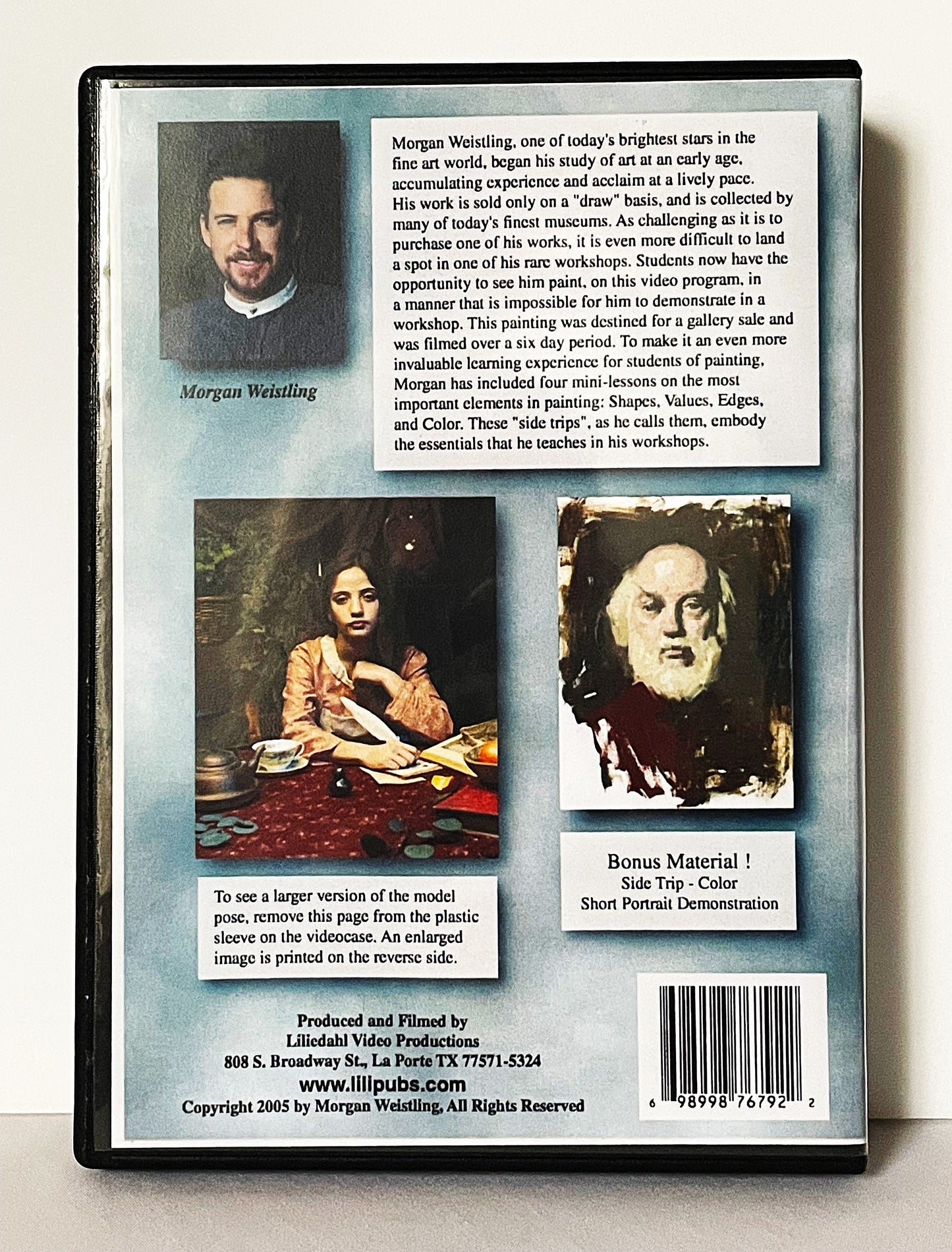 Morgan Weistling 4-Set Art Instruction DVDs Advanced Beginning Fundamentals