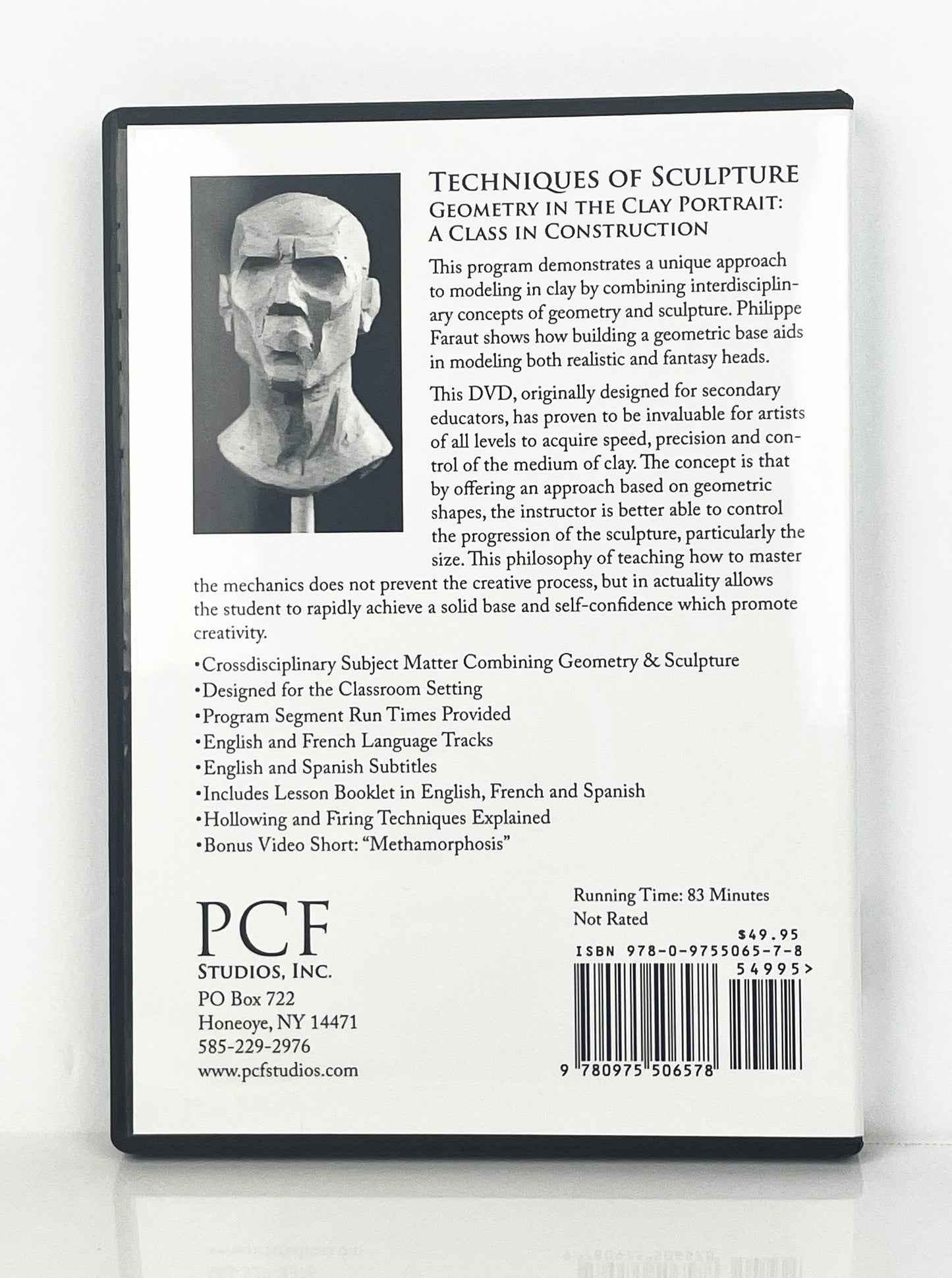 Philippe Faraut Art Sculpture Instruction DVD Portrait Geometry