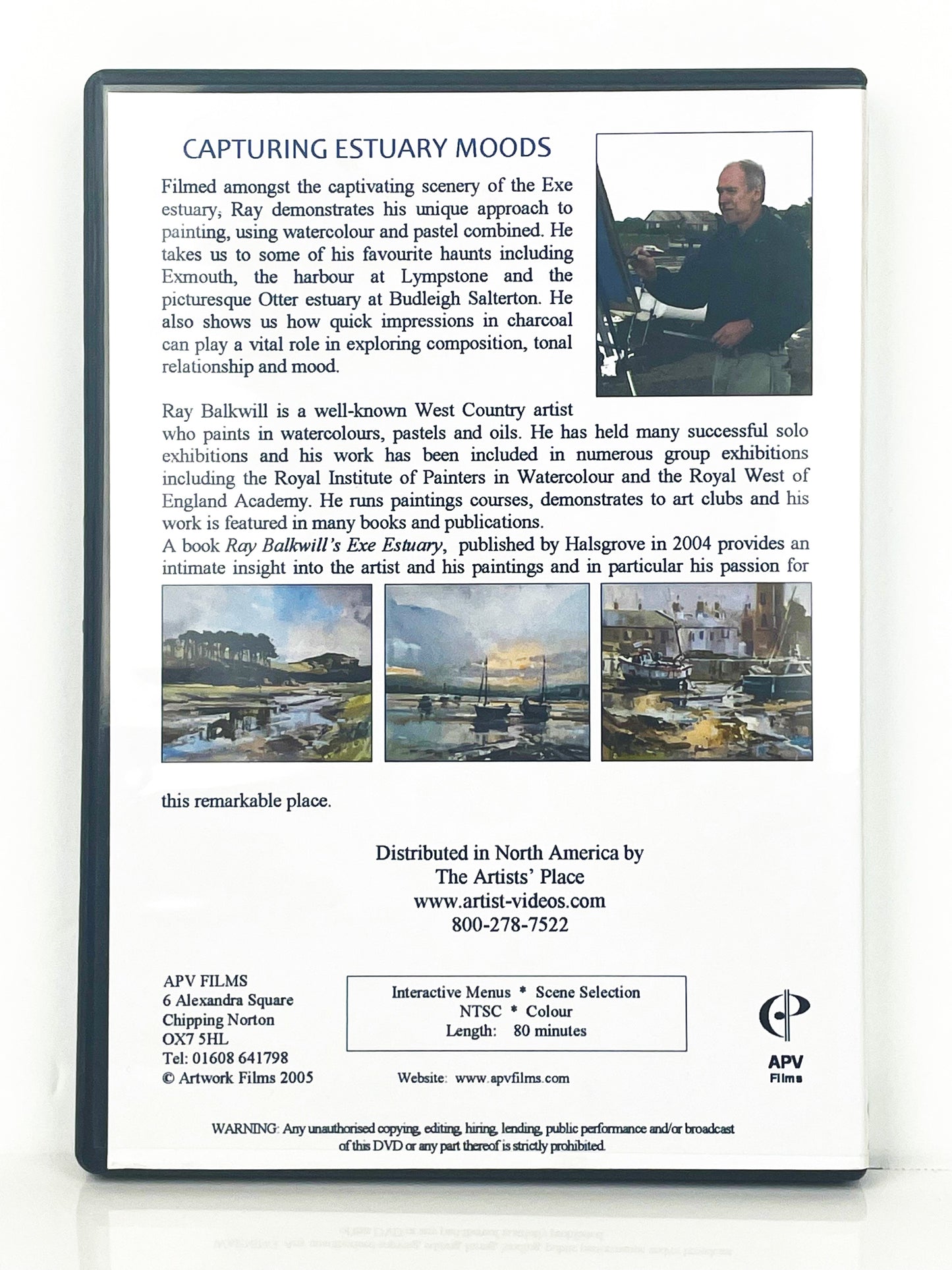Ray Balkwill Art Painting Instruction DVD Capturing Estuary Moods