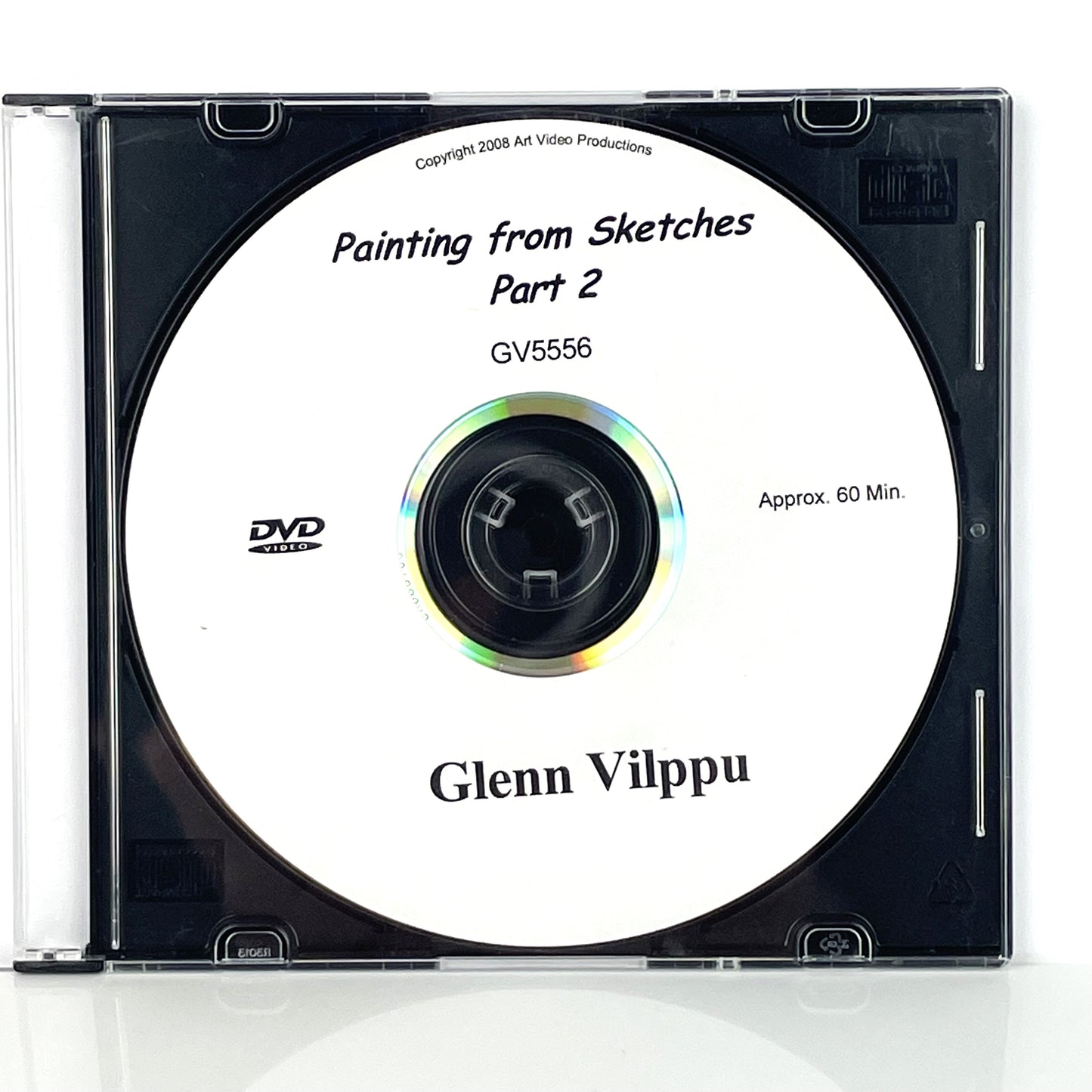 Glenn Vilppu 2-Set Painting from Sketches Art Instruction DVDs