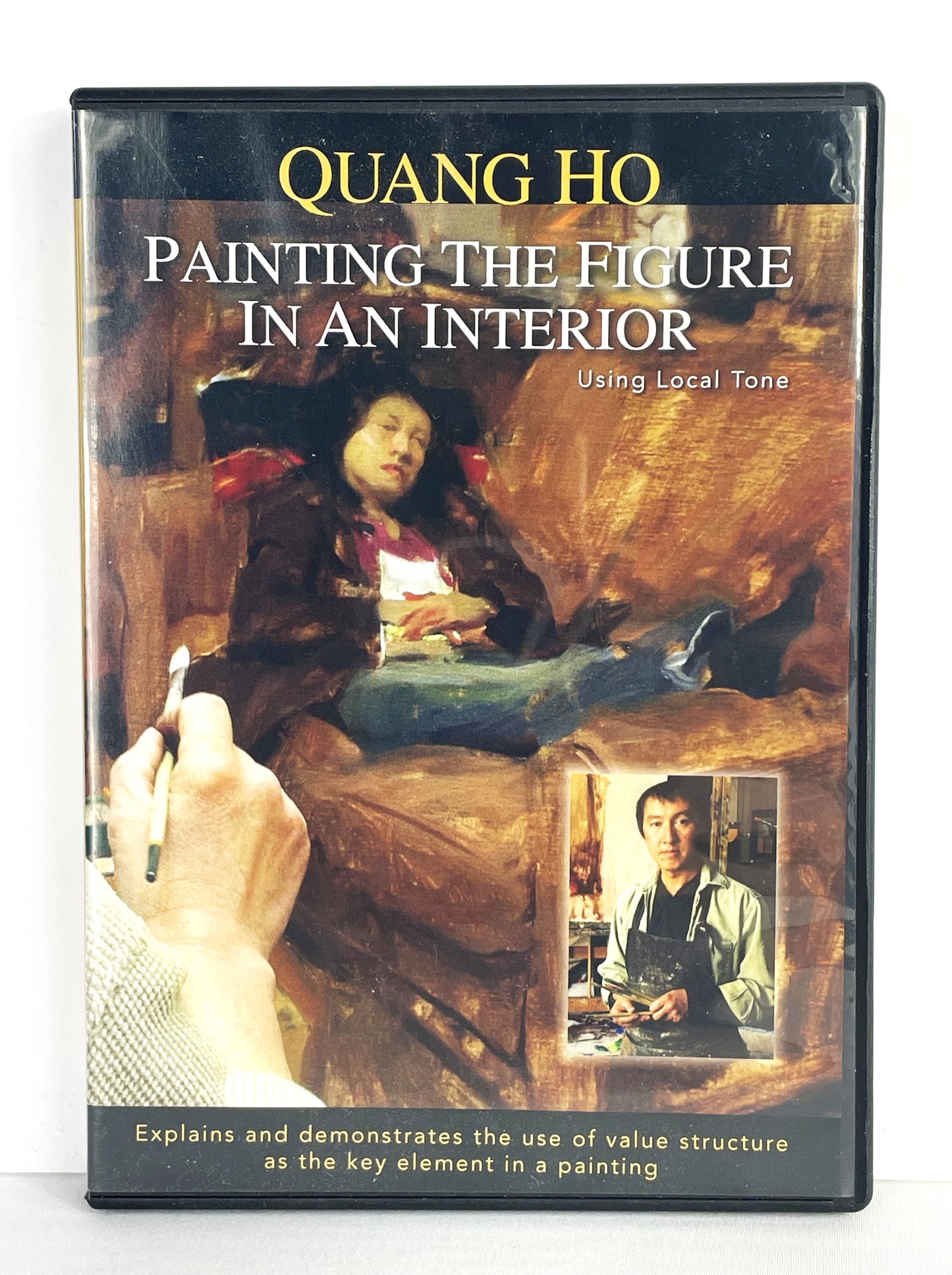 Quang Ho Oil Painting Instruction DVD Painting Figure in Interior
