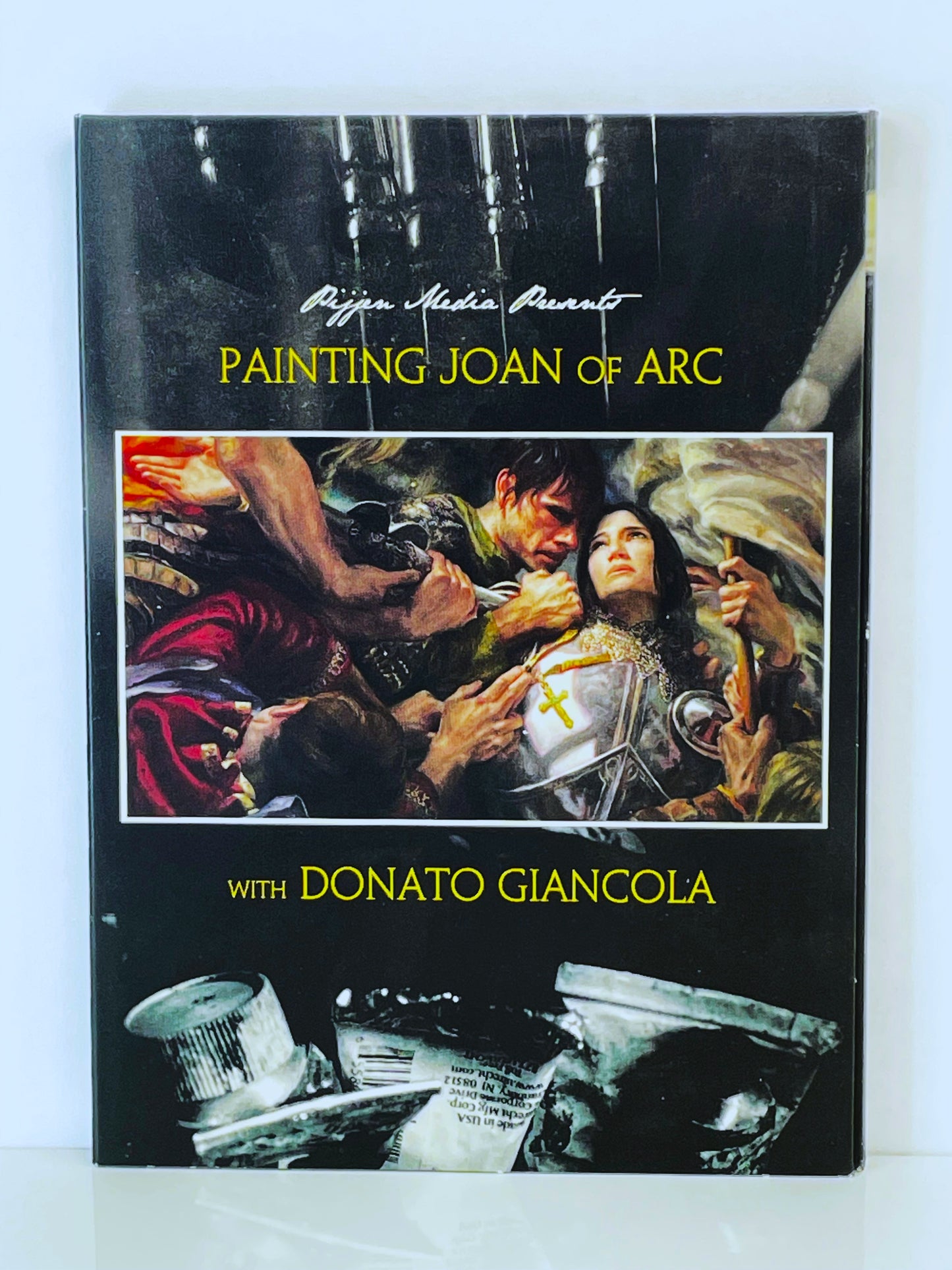 Donato Giancola Oil Painting Instruction DVD Painting Joan of Arc Rare