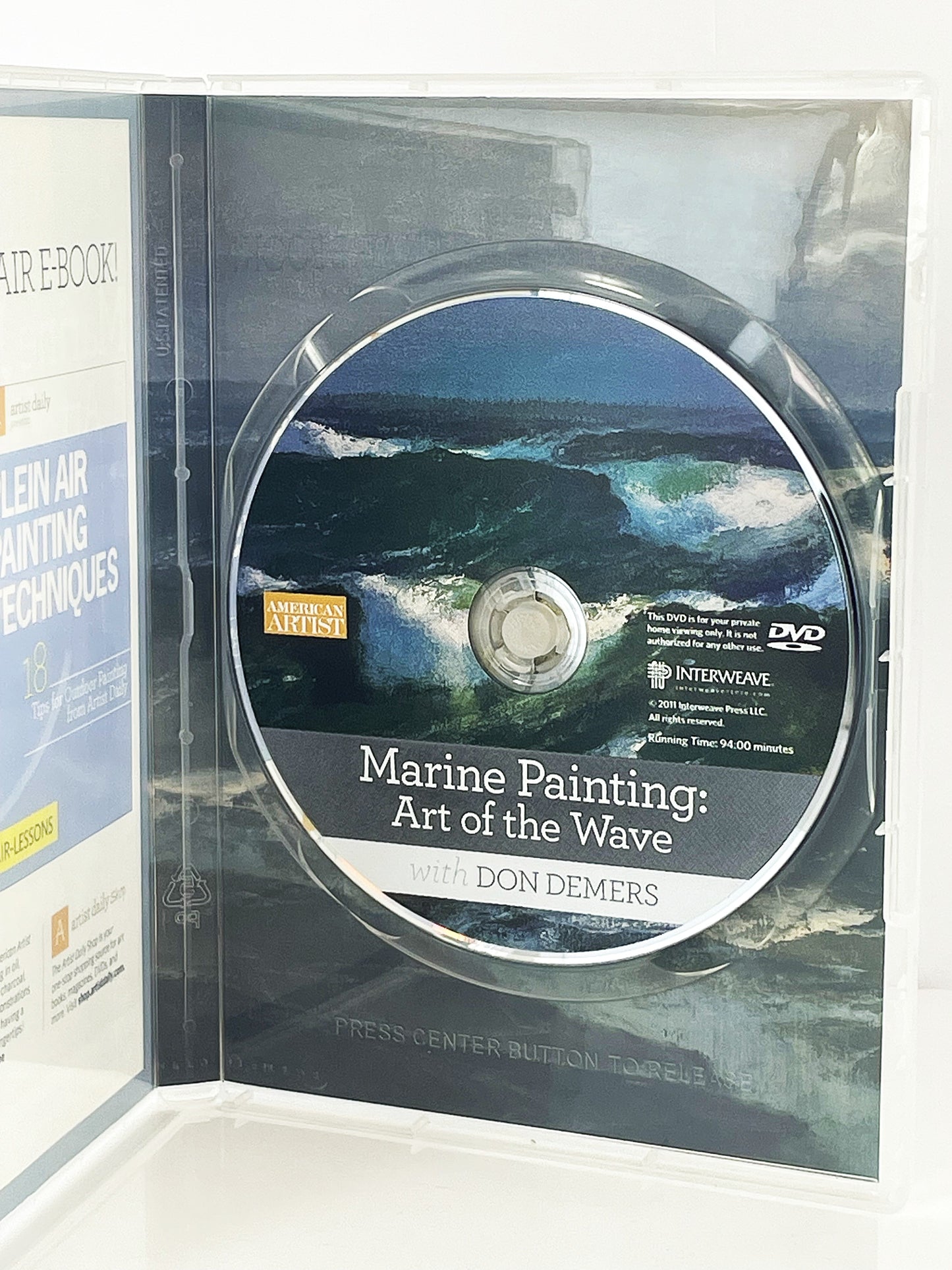Don Demers Painting Instruction DVD Marine Painting Wave Seascape