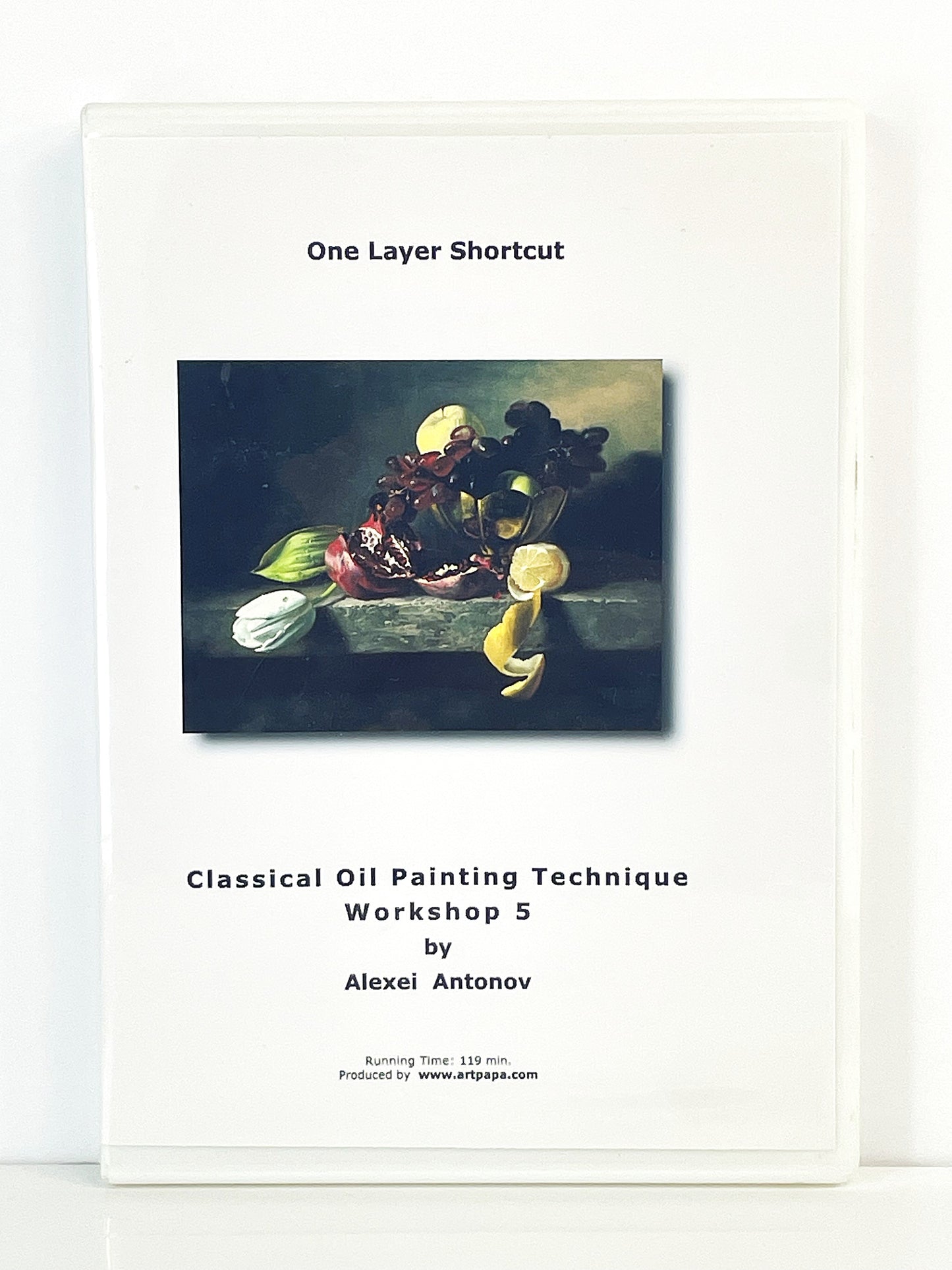 Alexei Antonov Classical Oil Painting Instruction DVD One Layer Shortcut
