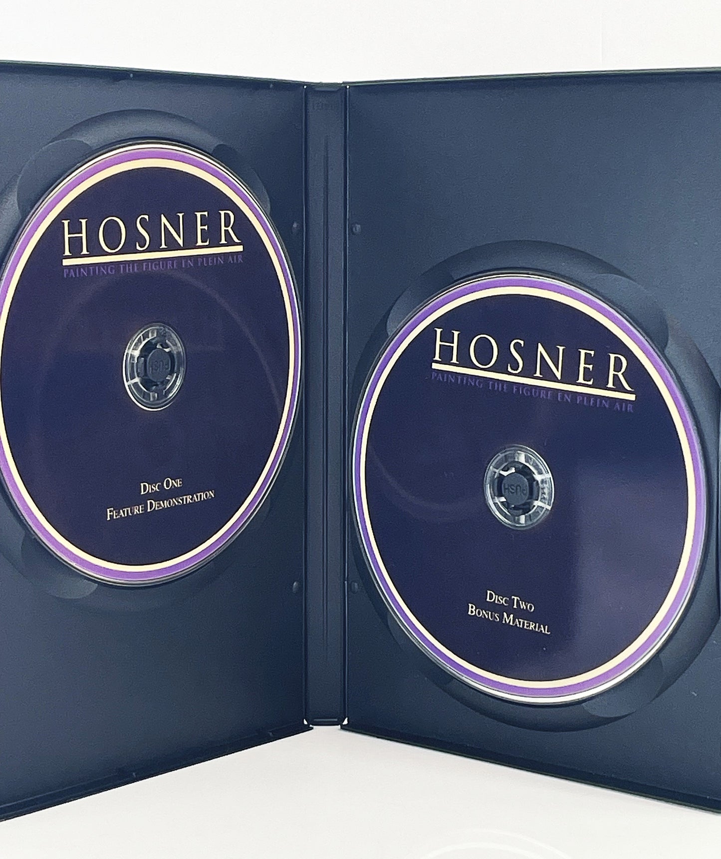 Bill Hosner 2-Set Pastel Figure Painting Plein Air Instruction DVDs