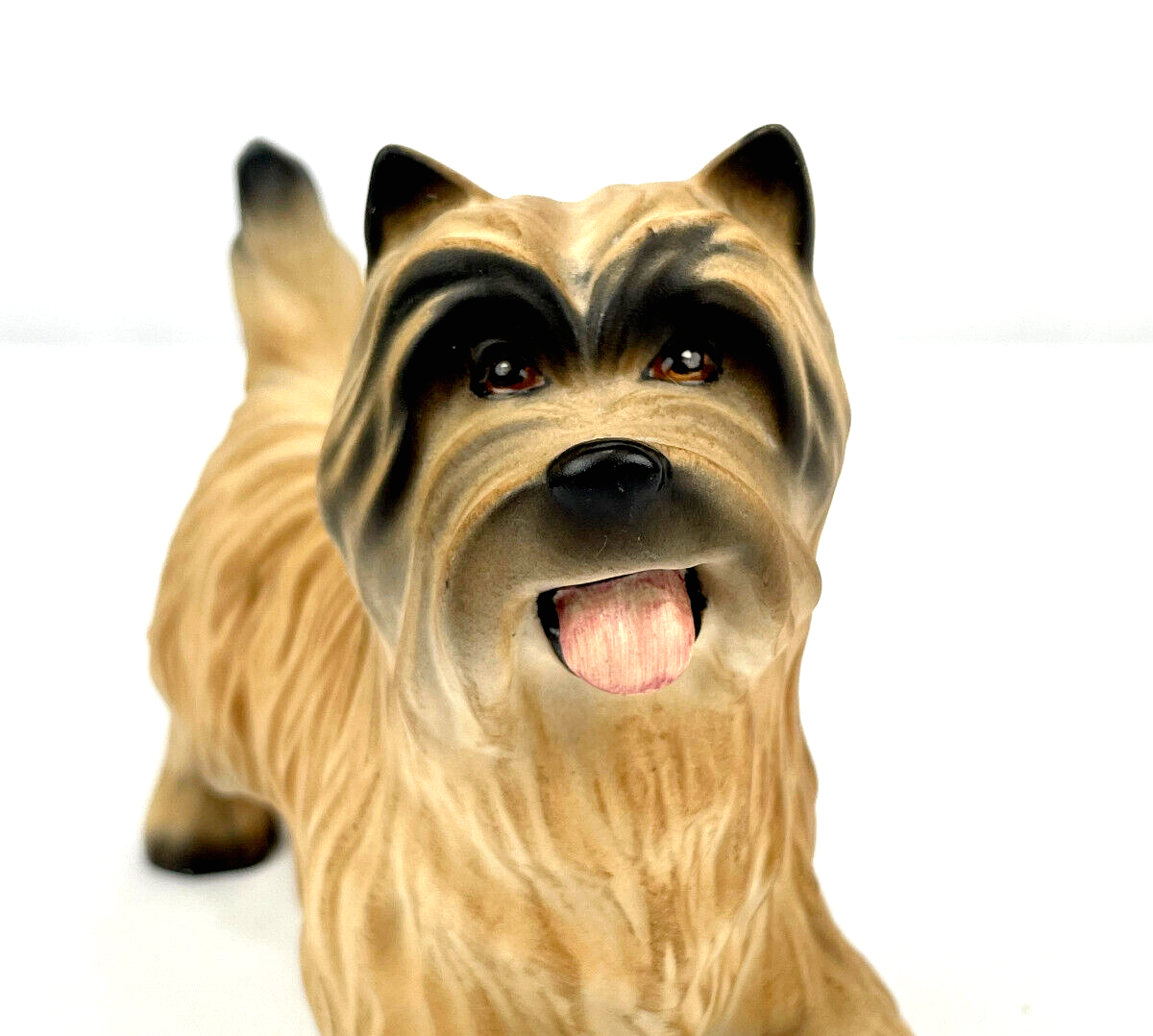 Vintage Beswick Matte Porcelain Cairn Terrier Dog Figurine
