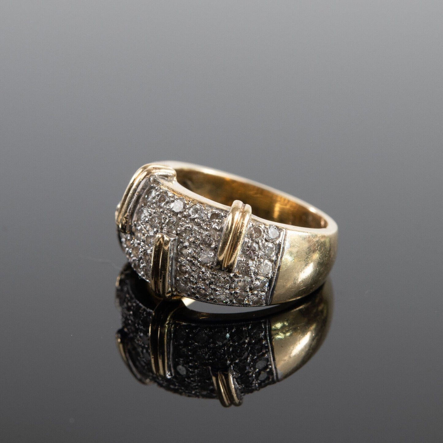14K Gold 58 Count Diamond Ring (Appraisal Included)