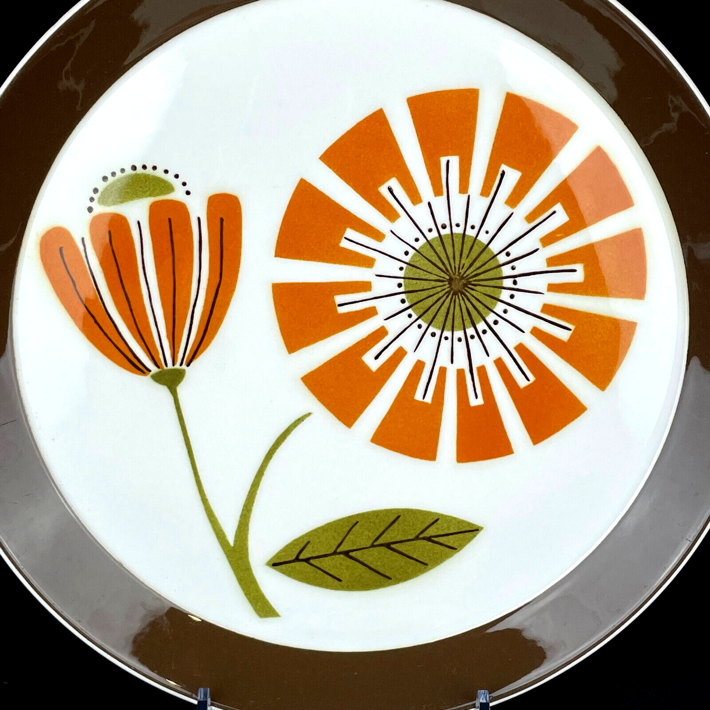 Mikasa 2pc Ben Seibel "Brunch" Retro Dinner Plates