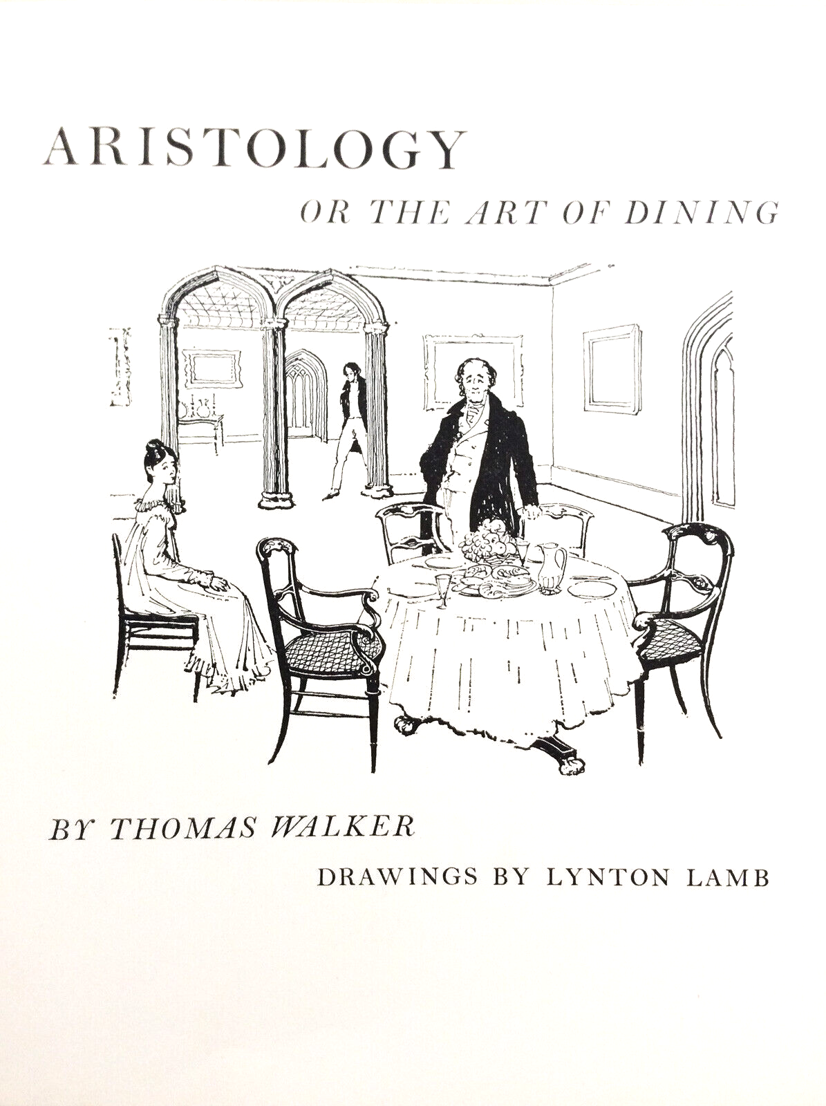 Victorian Book on the Art of Dining "Aristology" Cambridge Reprint 1965 Ltd Ed 500