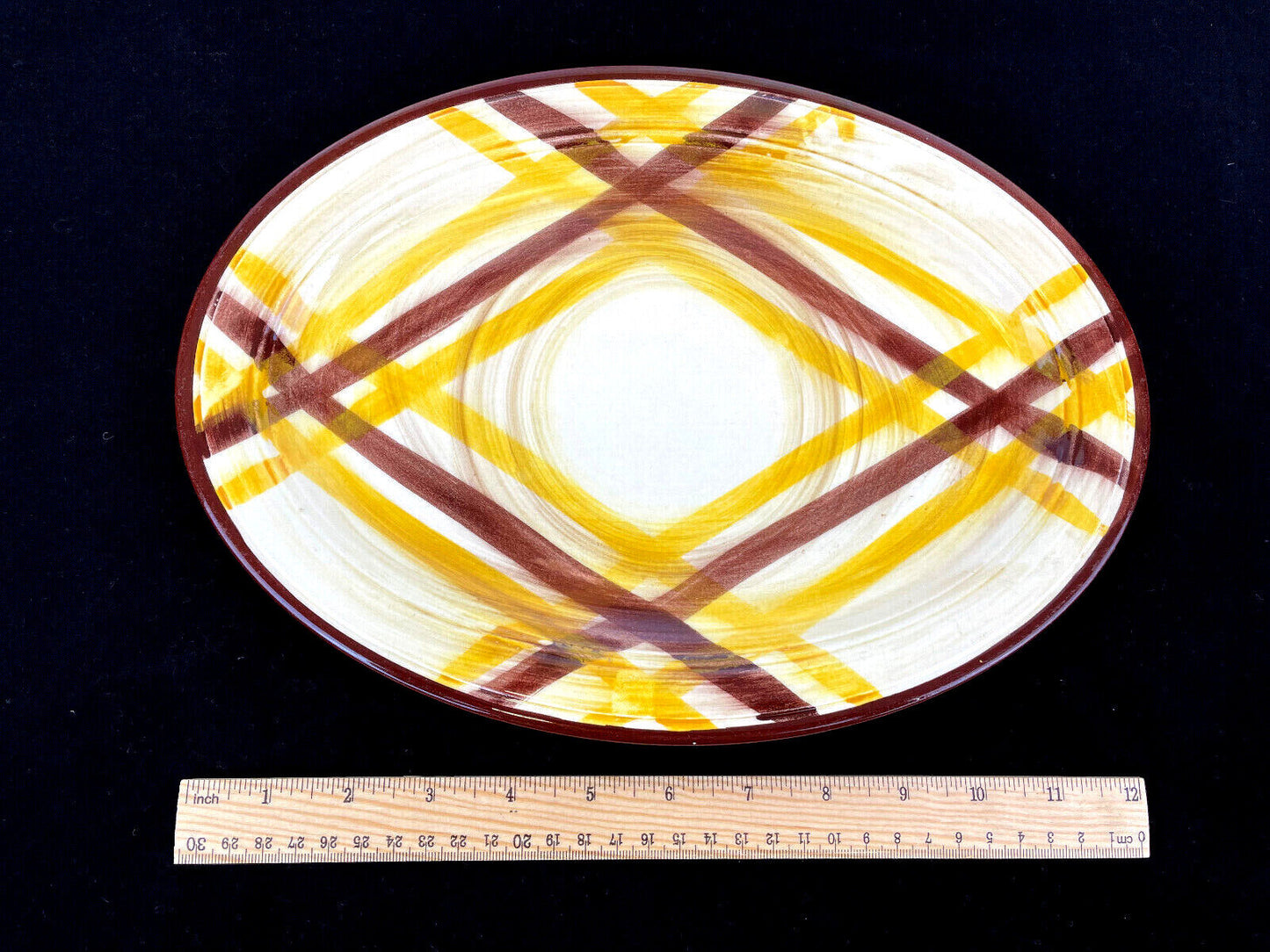 Mid-Century CA Pottery Vernon Kilns Serving Platter