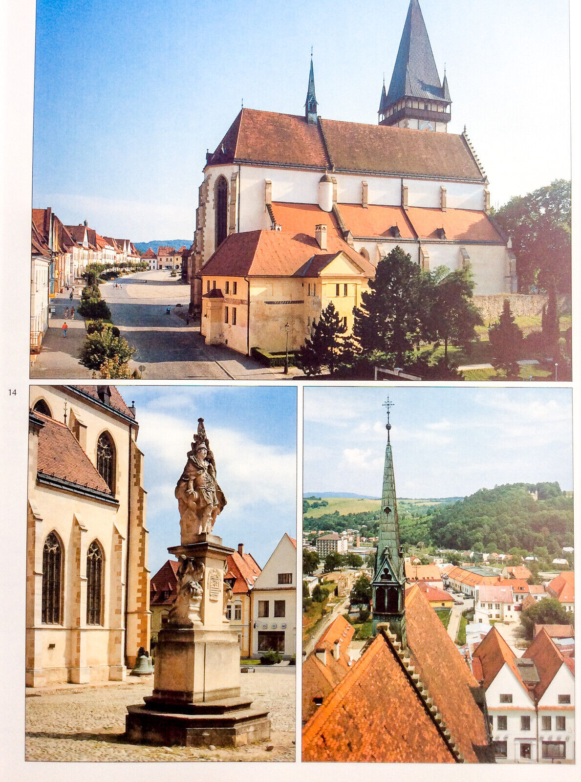 St. Egidius' Church in Bardejov Slovakia Hardcover Book in English & Slovak Rare