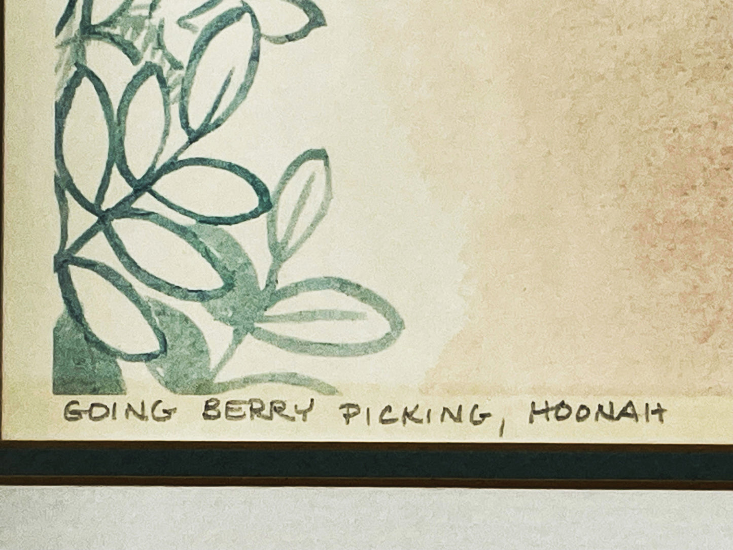 Rie Munoz Alaska Signed Print "Going Berry Picking, Hoohah"