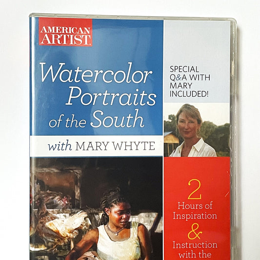 Mary Whyte Watercolor Portraits of the South Art Instruction DVD