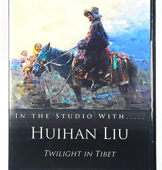 Huihan Liu Twilight in Tibet 2-Set Art Oil Painting Instruction DVDs