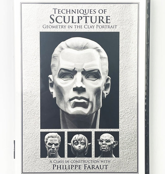 Philippe Faraut Art Sculpture Instruction DVD Portrait Geometry