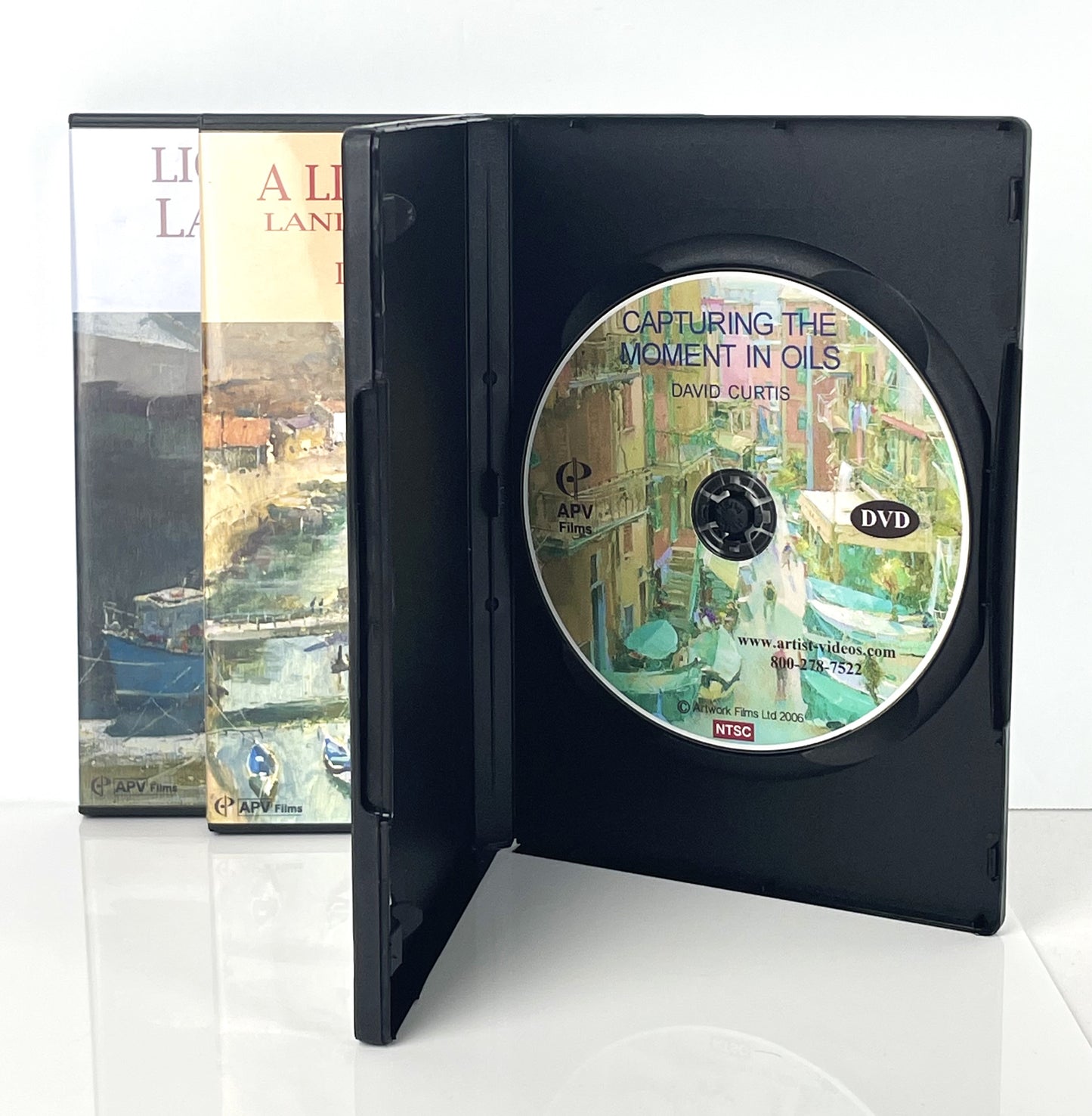 David Curtis 3-Set Landscape Oil Painting Instruction DVDs