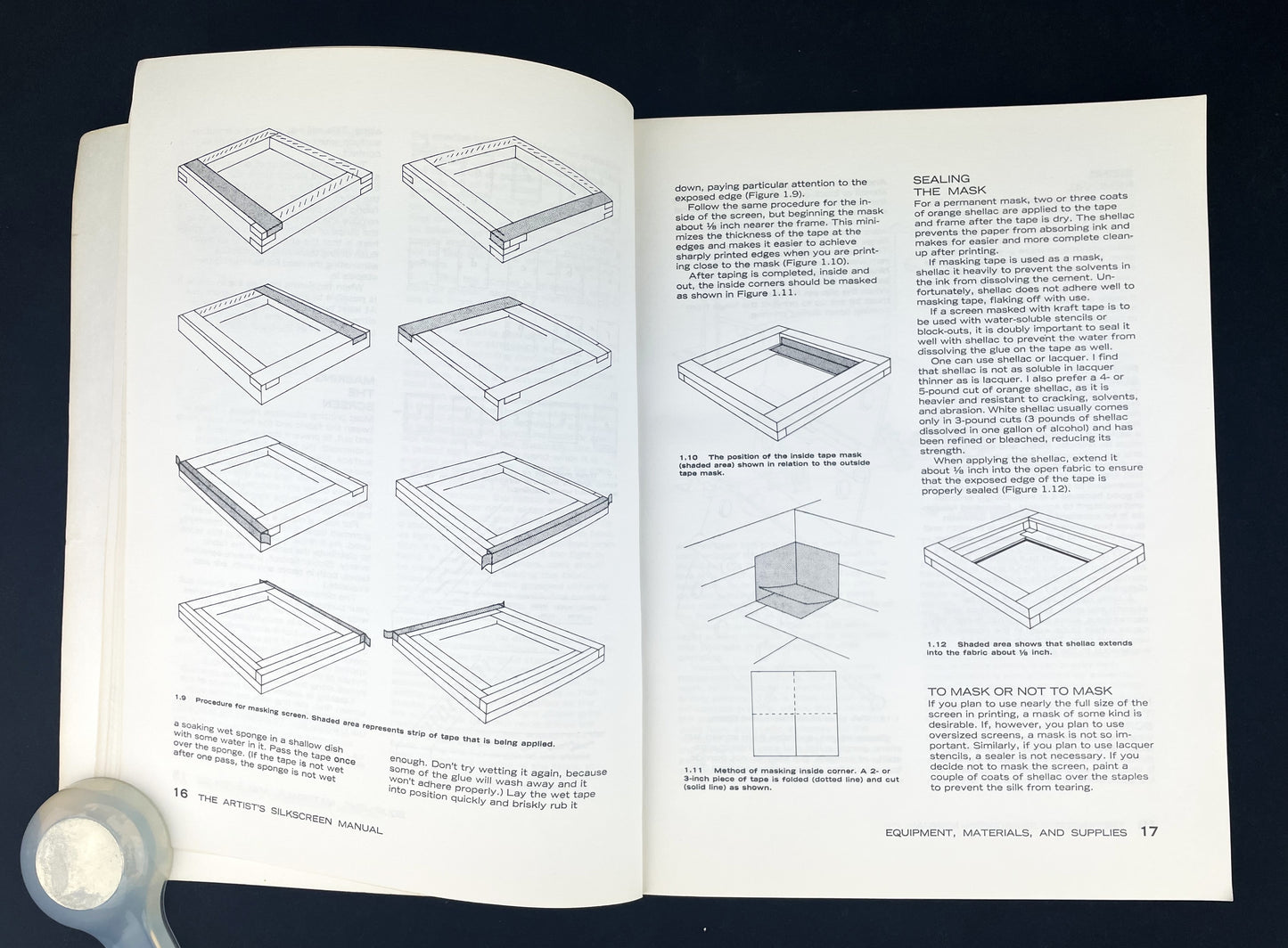 The Artist’s Silkscreen Manual Vintage Book Andrew B. Gardner