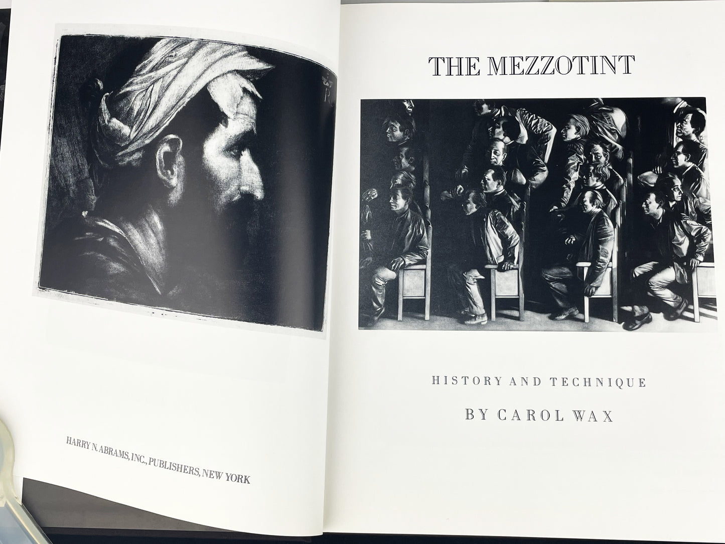 The Mezzotint Printmaking History and Technique Book by Carol Wax