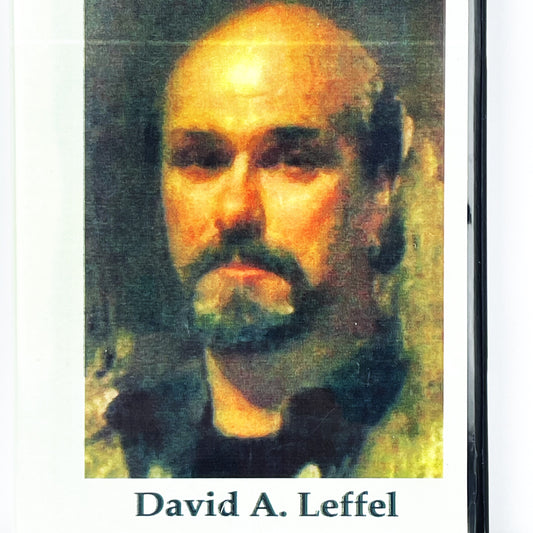 David A. Leffel Oil Painting Instruction DVD Lewis Portrait