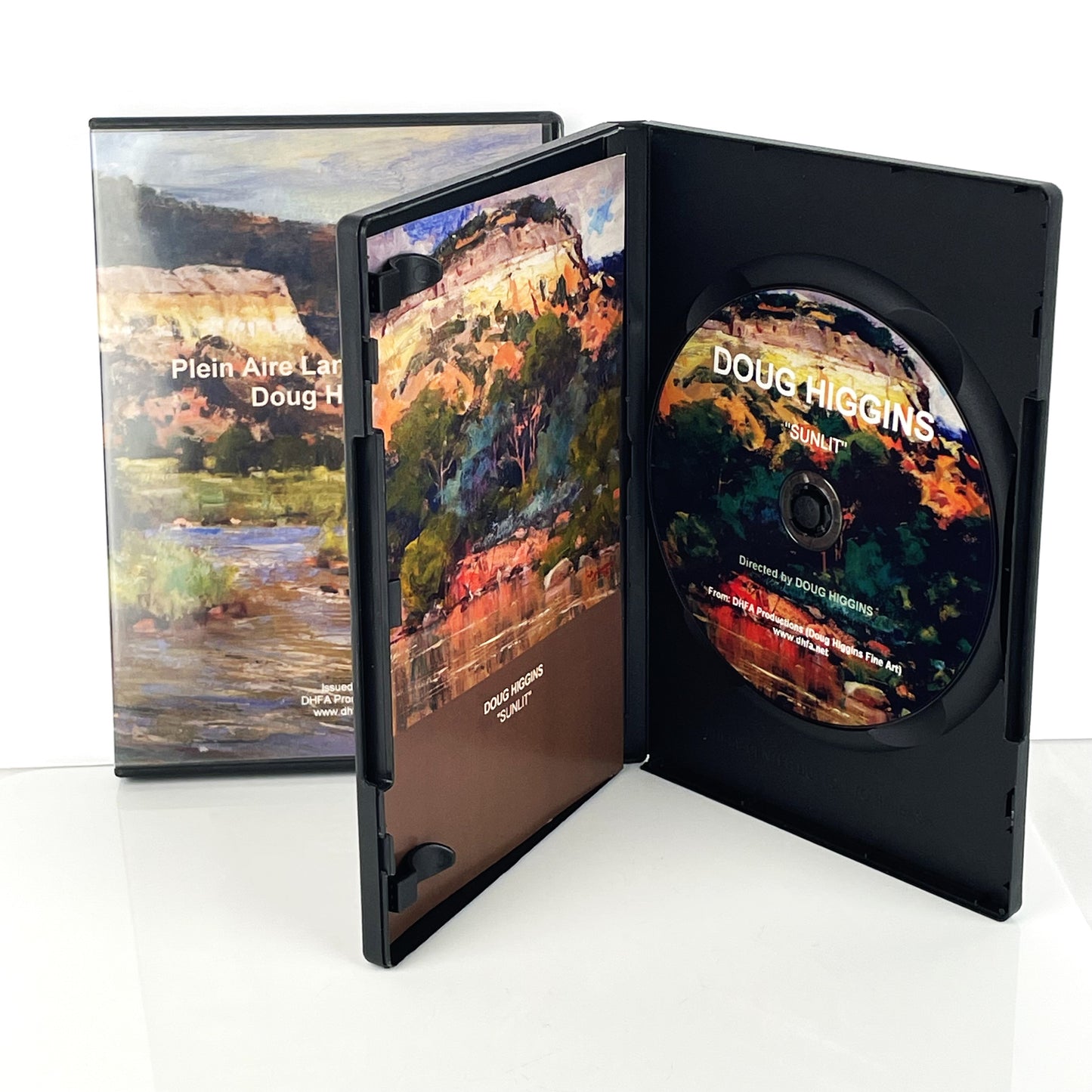 Doug Higgins 2-Set Plein Air Oil Landscape Painting DVDs