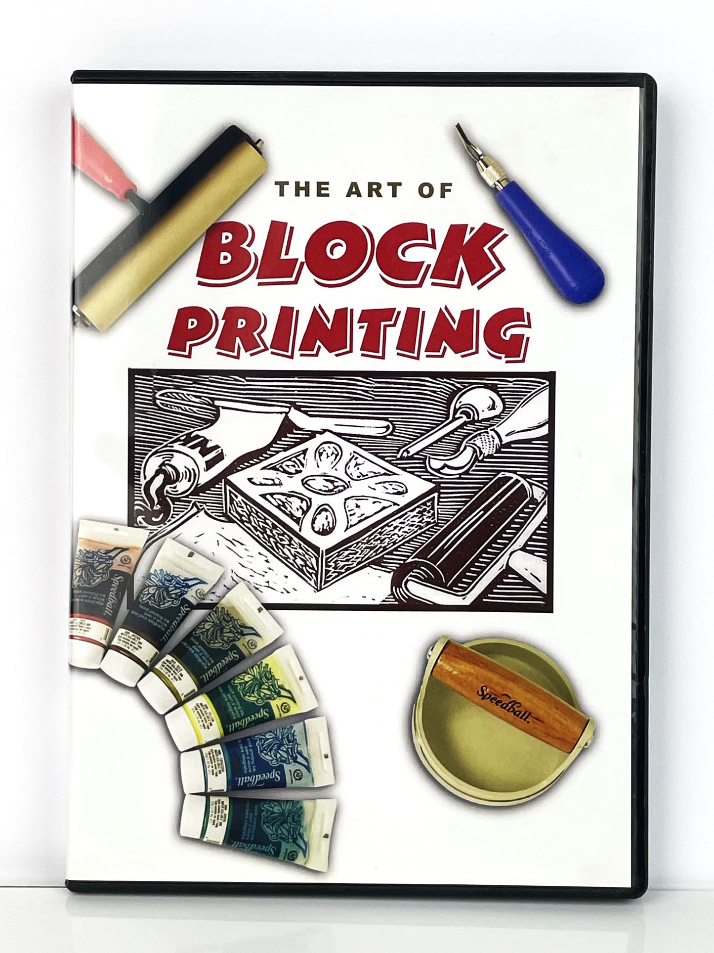 Art Printmaking 3-Set Instruction DVDs Japanese Woodcut Solarplate Block