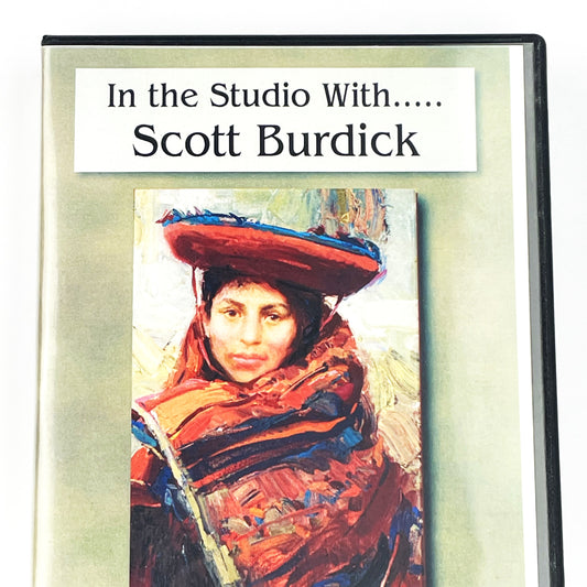 Scott Burdick 4-Set Oil Painting Instruction DVDs Peru Colors