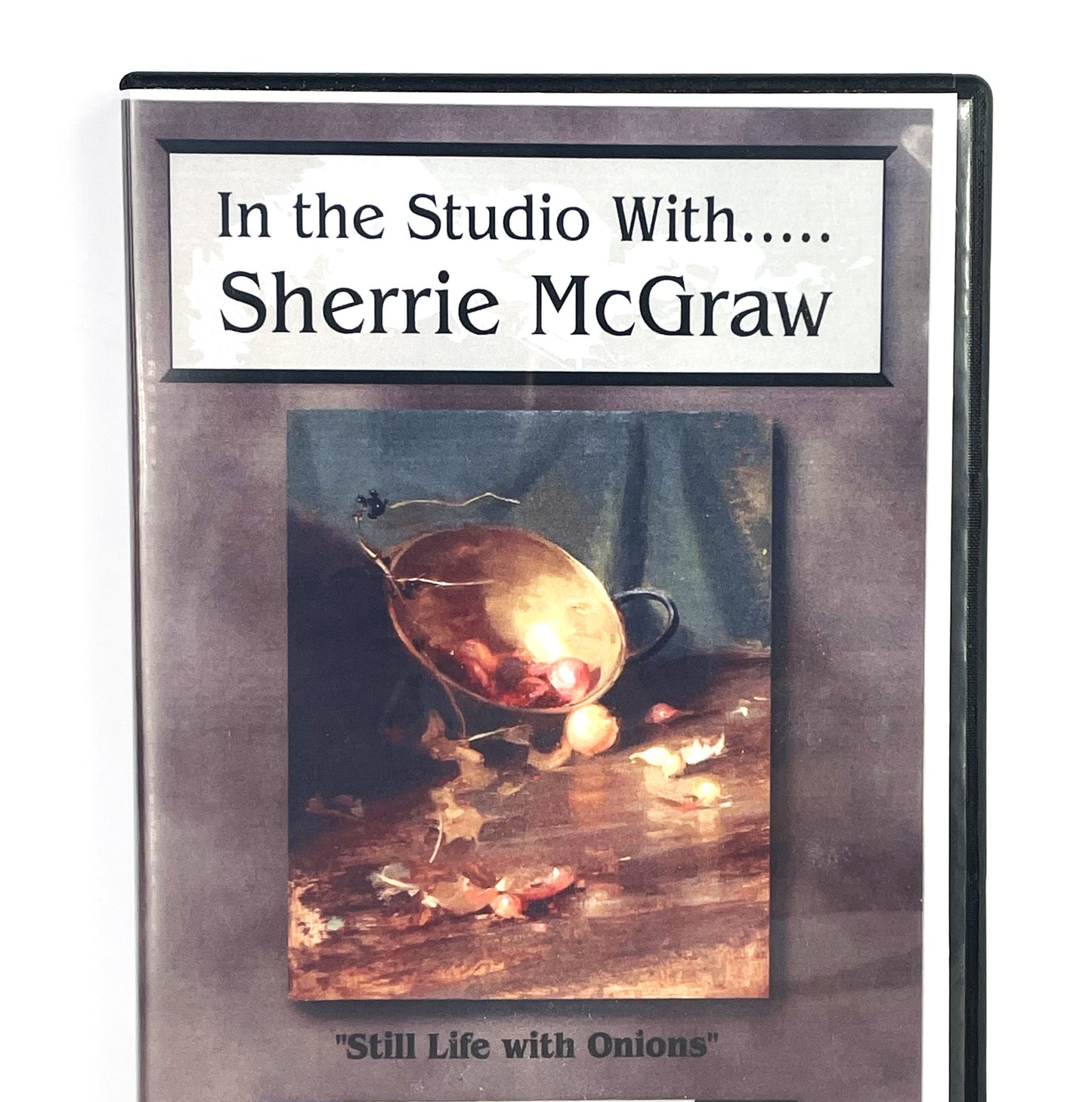 Sherrie McGraw 2-Set Oil Painting Instruction DVDs Still Life w/ Onions
