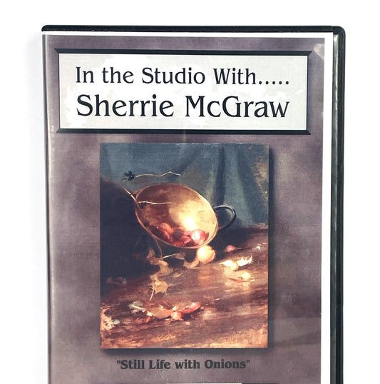 Sherrie McGraw 2-Set Oil Painting Instruction DVDs Still Life w/ Onions