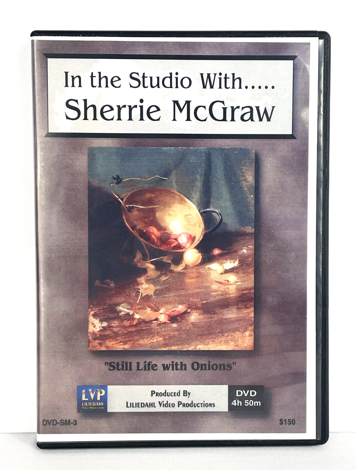 Sherrie McGraw 2-Set Oil Painting Instruction DVDs Still Life w/ Onions