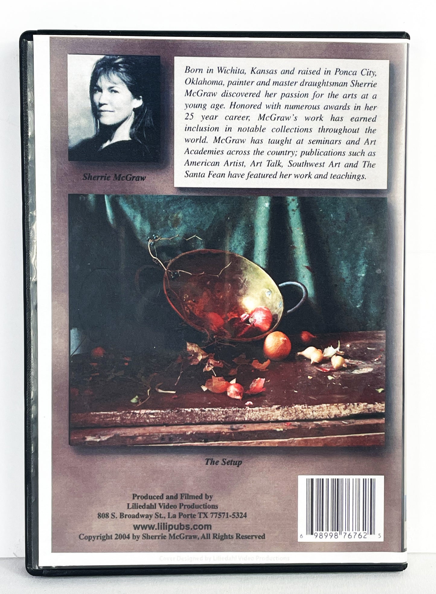 Sherrie McGraw 2-Set Oil Painting Instruction DVDs Still Life w/ Onions