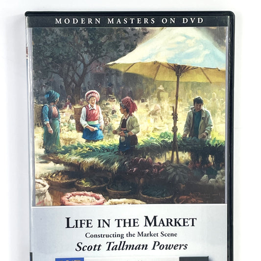 Scott Tallman Powers 2-set Oil Painting Instruction DVD Life in the Market