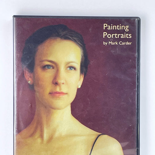 Mark Carder 4-Set Oil Painting Instruction DVDs Painting Portraits