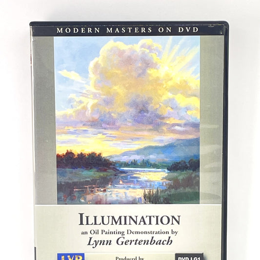 Lynn Gertenbach 2-Set Oil Painting Instruction DVDs Illumination Dramatic Clouds