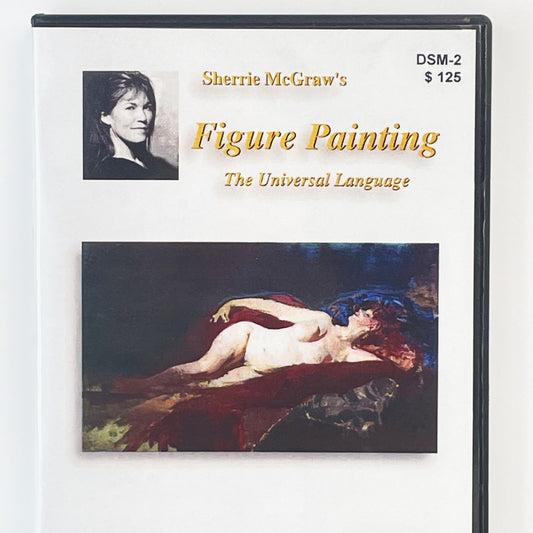 Sherrie McGraw 2-Set Oil Painting Instruction DVDs Figure Painting