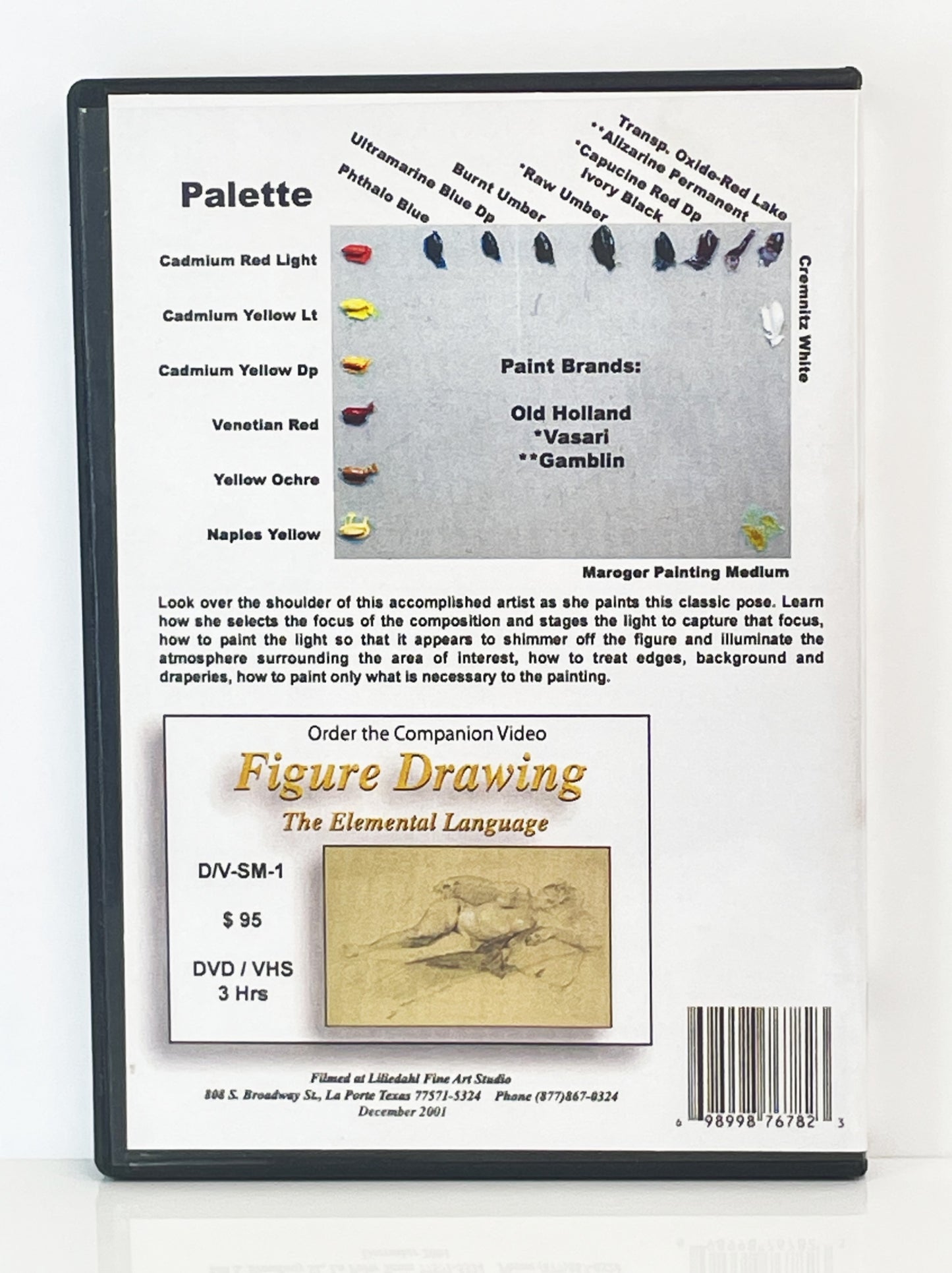 Sherrie McGraw 2-Set Oil Painting Instruction DVDs Figure Painting