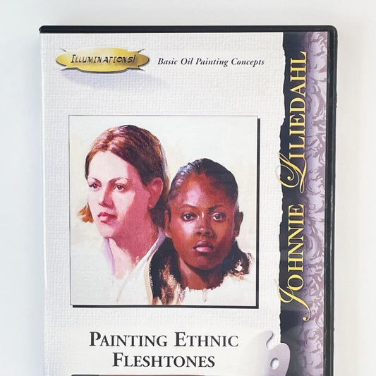 Johnnie Liliedahl Oil Painting Instruction DVD Painting Ethnic Fleshtones
