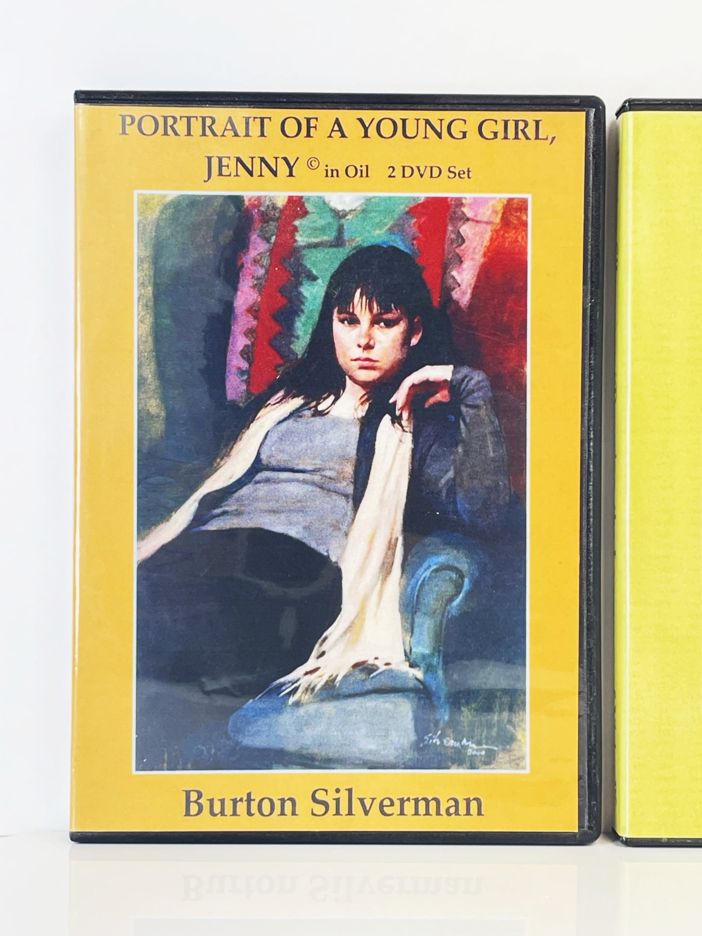 Burton Silverman 2-Set Art Instruction DVDs Jenny in Oil & Drawing
