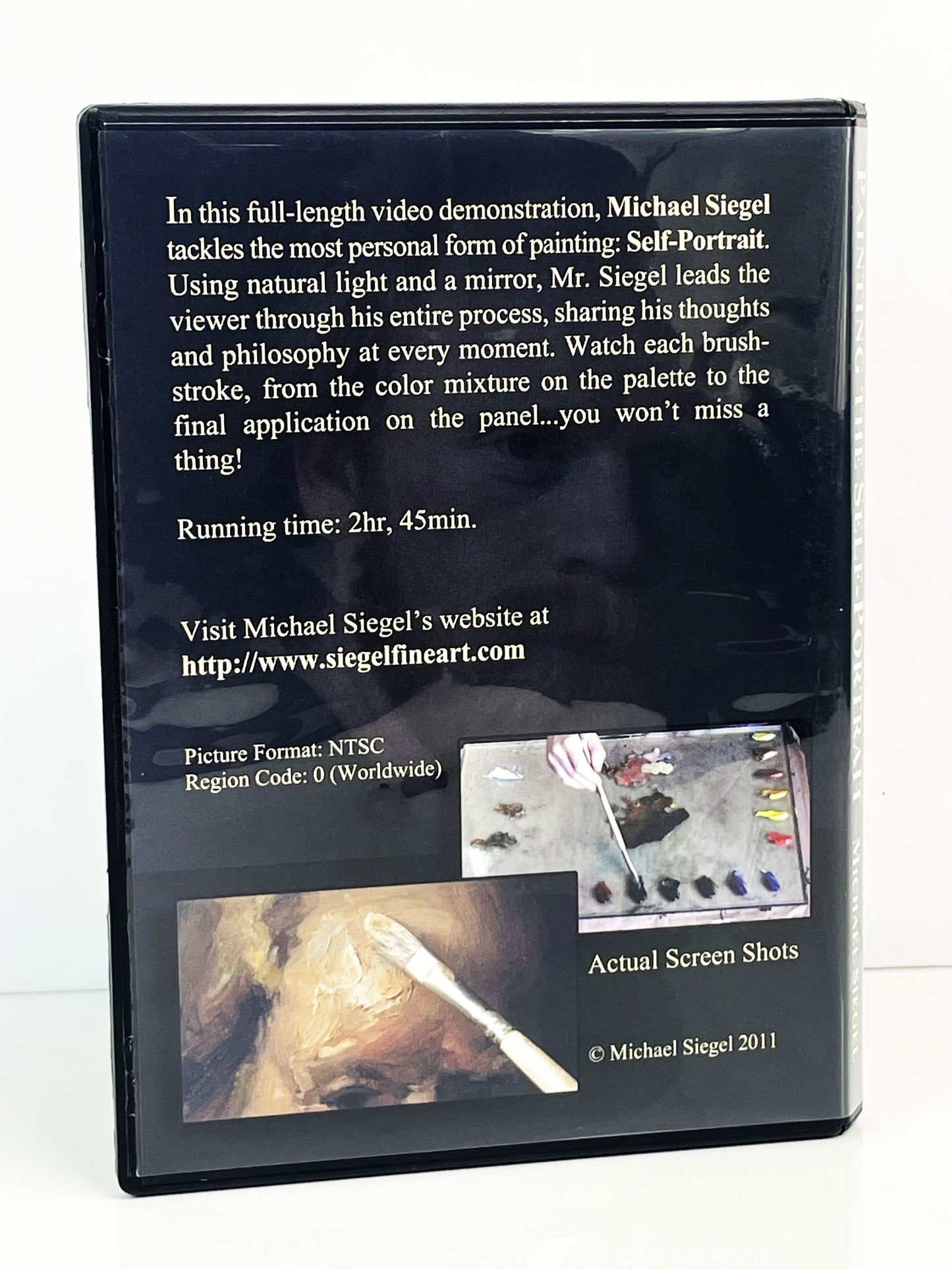 Michael Siegel Oil Painting Instruction DVD Painting the Self-Portrait