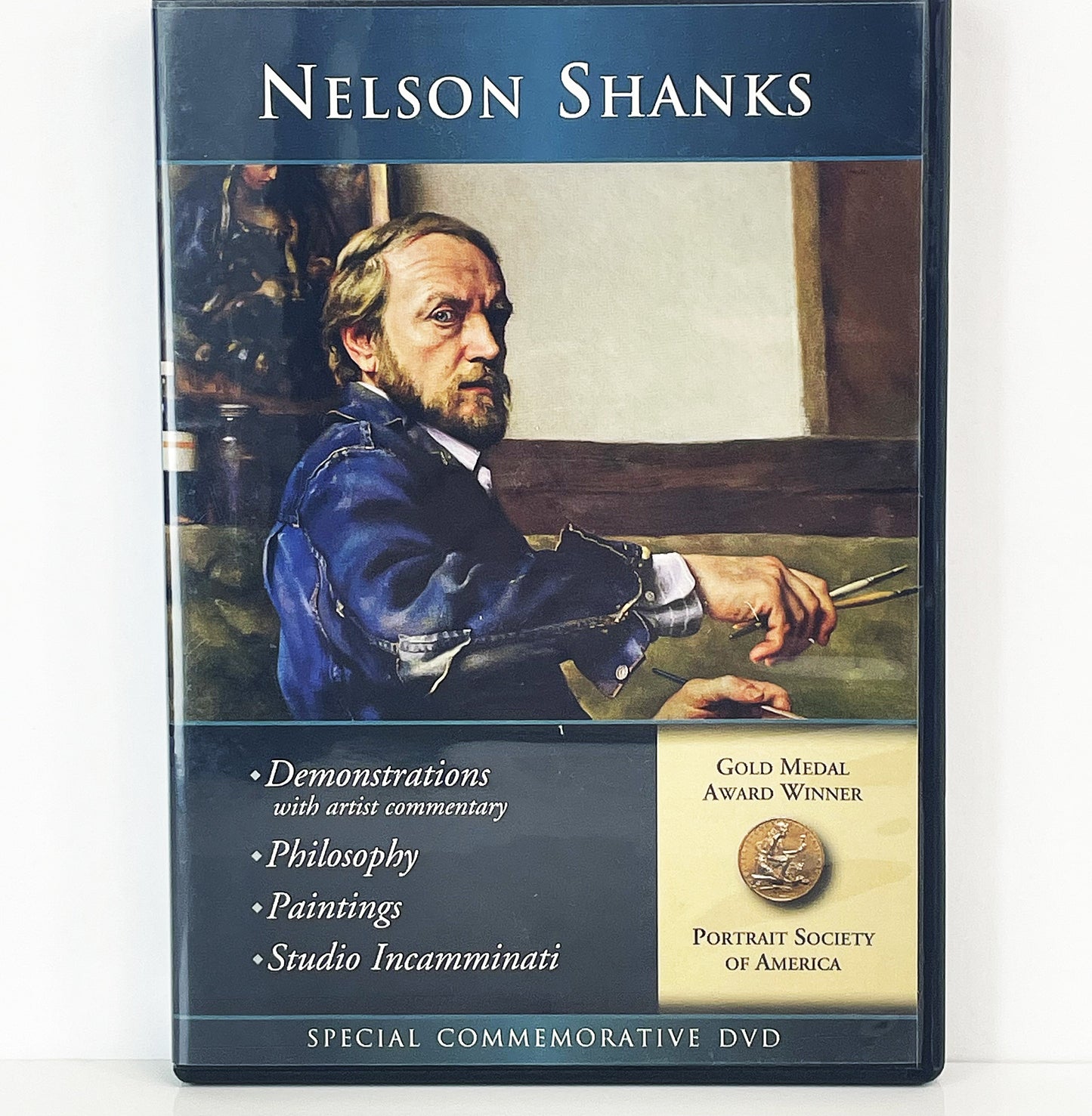 Nelson Shanks Rare LE Commemorative Painting DVD Portrait as Fine Art