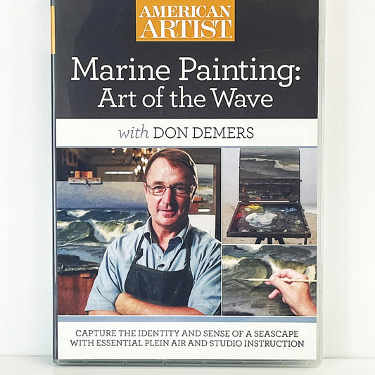 Don Demers Painting Instruction DVD Marine Painting Wave Seascape