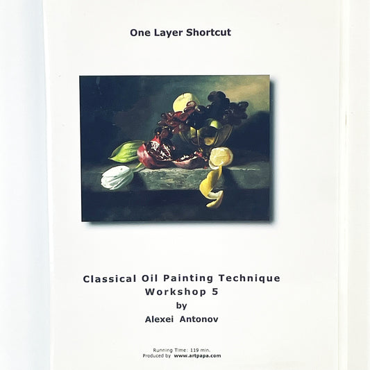 Alexei Antonov Classical Oil Painting Instruction DVD One Layer Shortcut