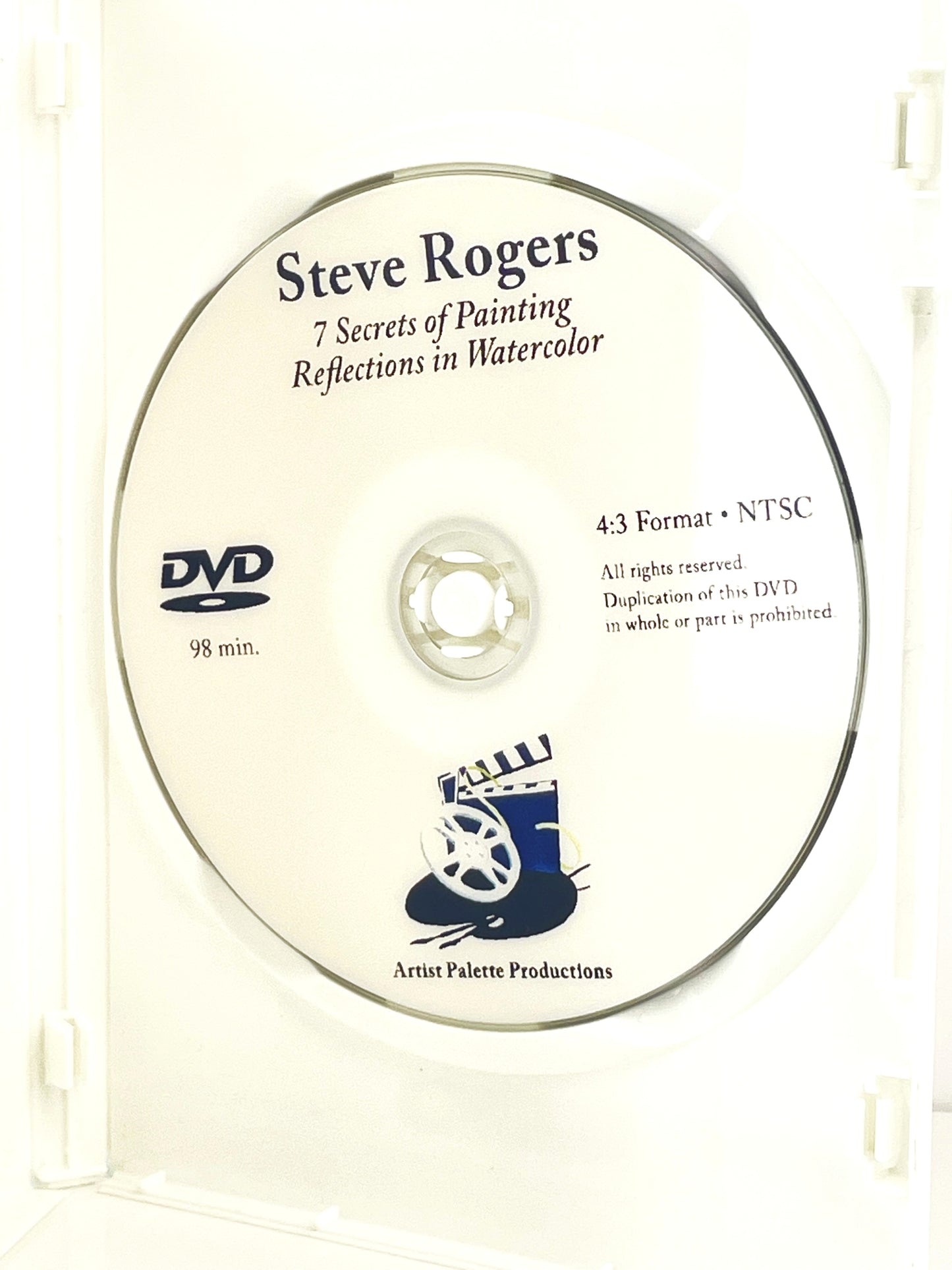Steve Rogers 7 Secrets of Painting Reflections in Watercolor Instruction DVD