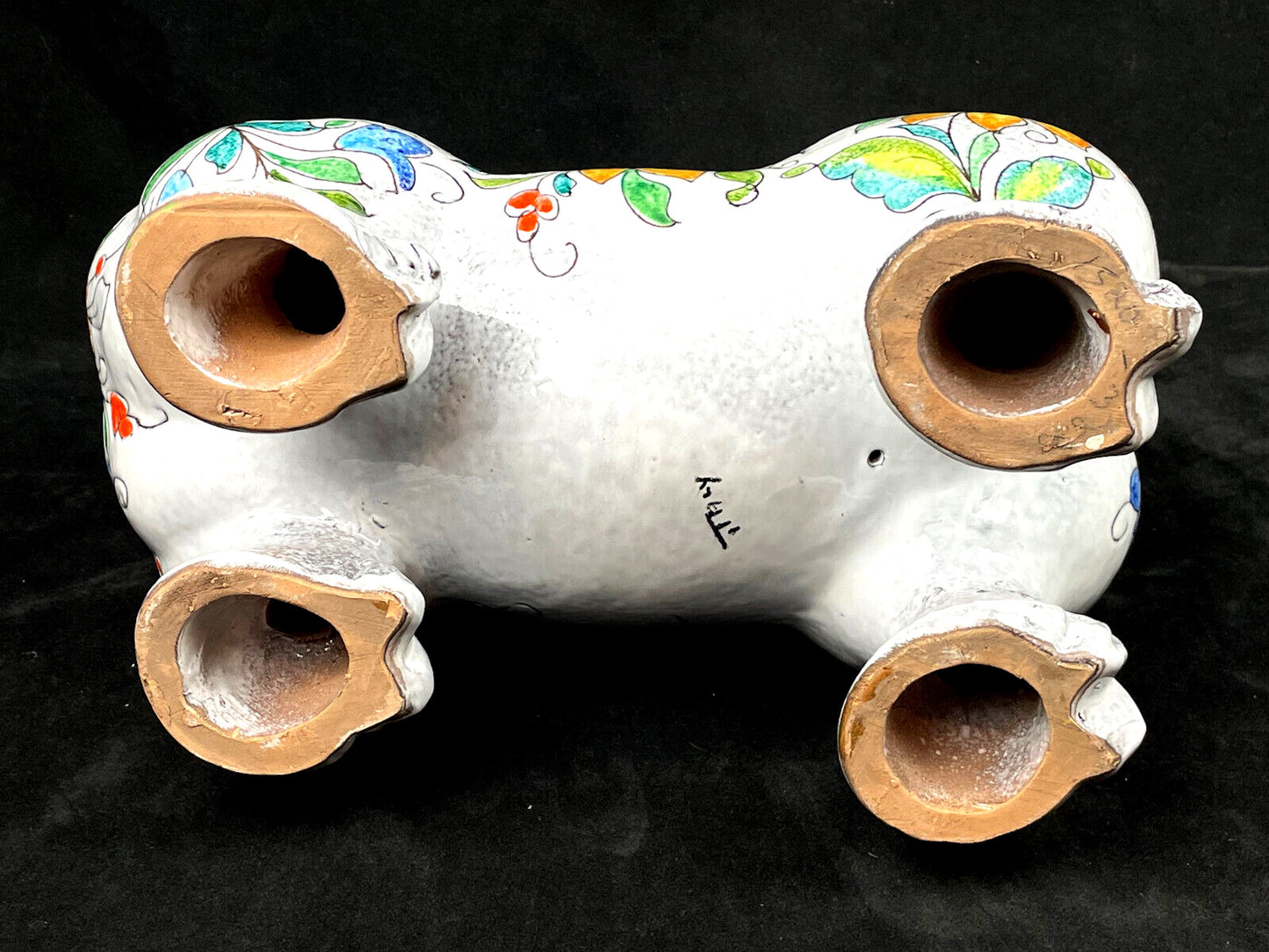 1960s Italian Majolica Pottery Horse Sculpture by Mancioli for Raymor